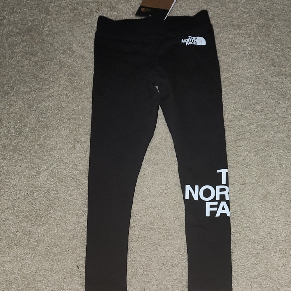 The North Face Kids Black Logo Leggings
